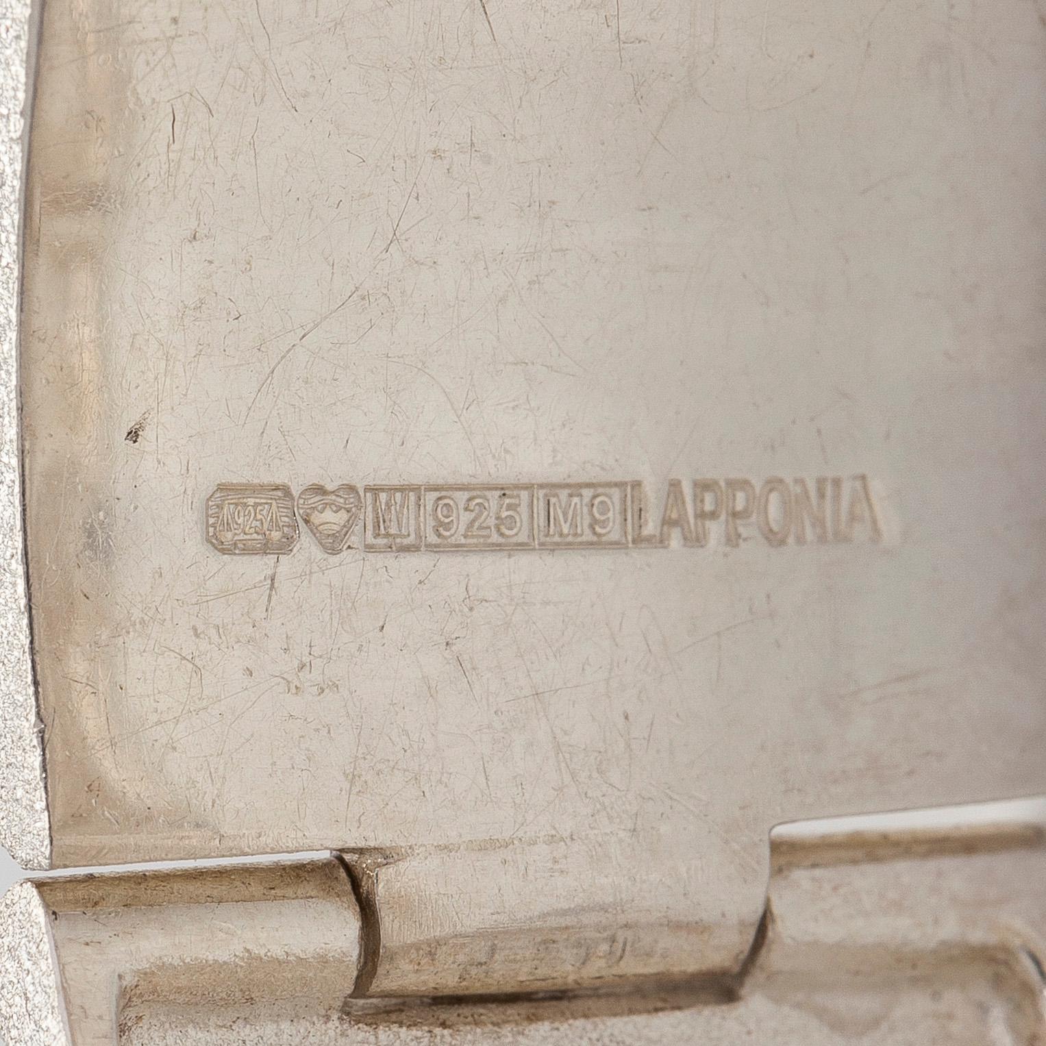 Björn Weckström, Armband,  "Cataract", silver, Lapponia 2013.