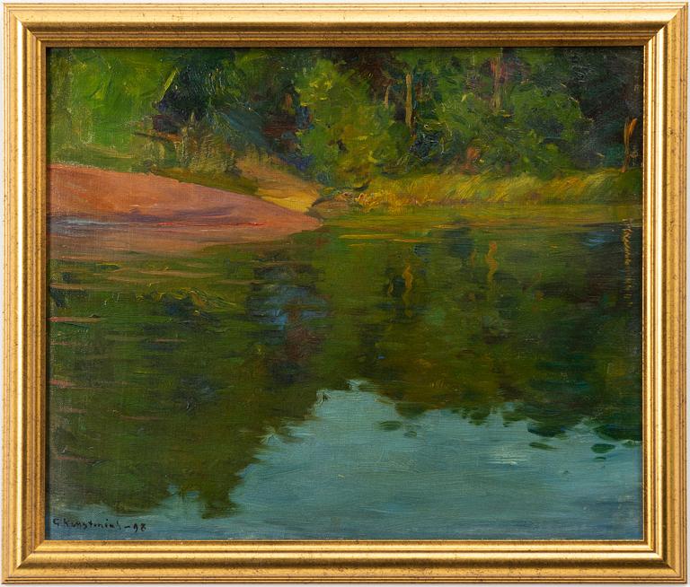 Gottfrid Kallstenius, "Strand" (Motif from Dyvassö).