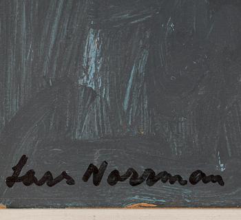 LARS NORRMAN, olja på papper, signerad.