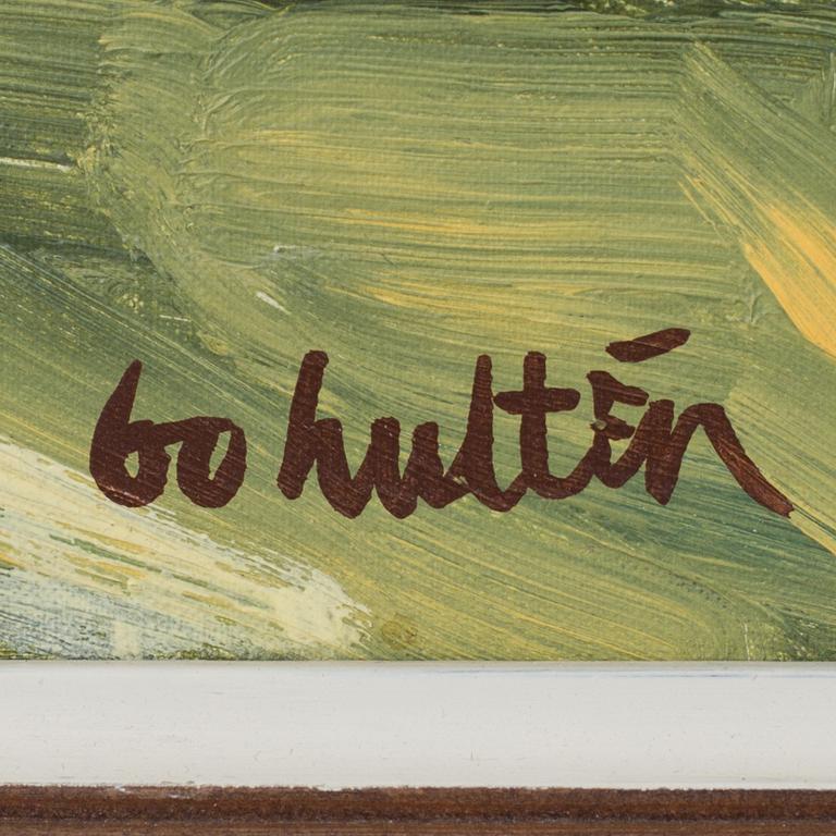 BO HULTÉN, olja på duk, signerad.