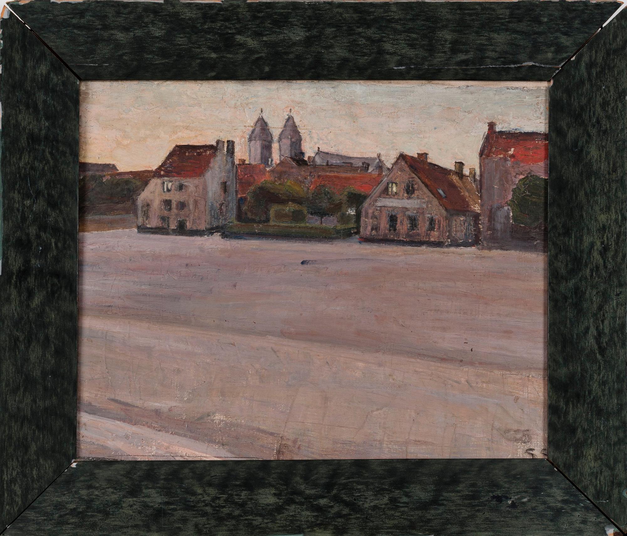 Sigrid Schauman, SIGRID SCHAUMAN, TOWN VIEW.