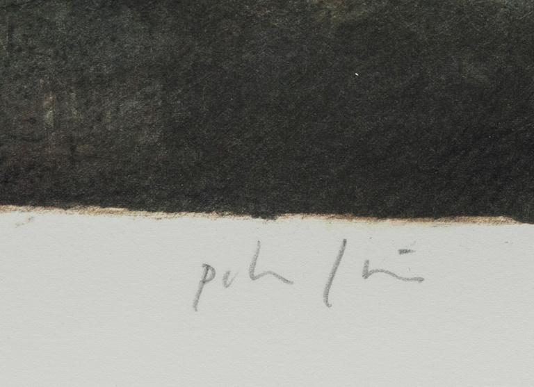 FRIE PETER, färglitografi. Signerad och numrerad 76/90.