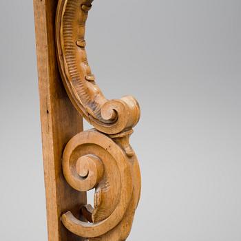 DEKORORNAMENT, ett par, nyrokoko, Omkring 1900.