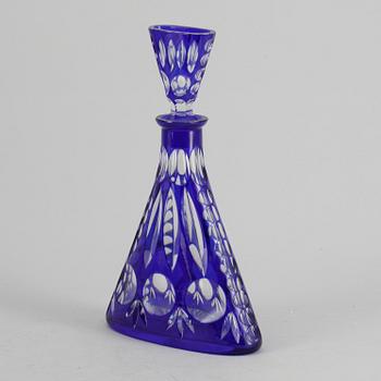 KARAFF, glas, Böhmen, 1800/1900-tal.