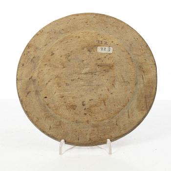 Wooden discs, 7 pcs. Folk art, 19th century.
