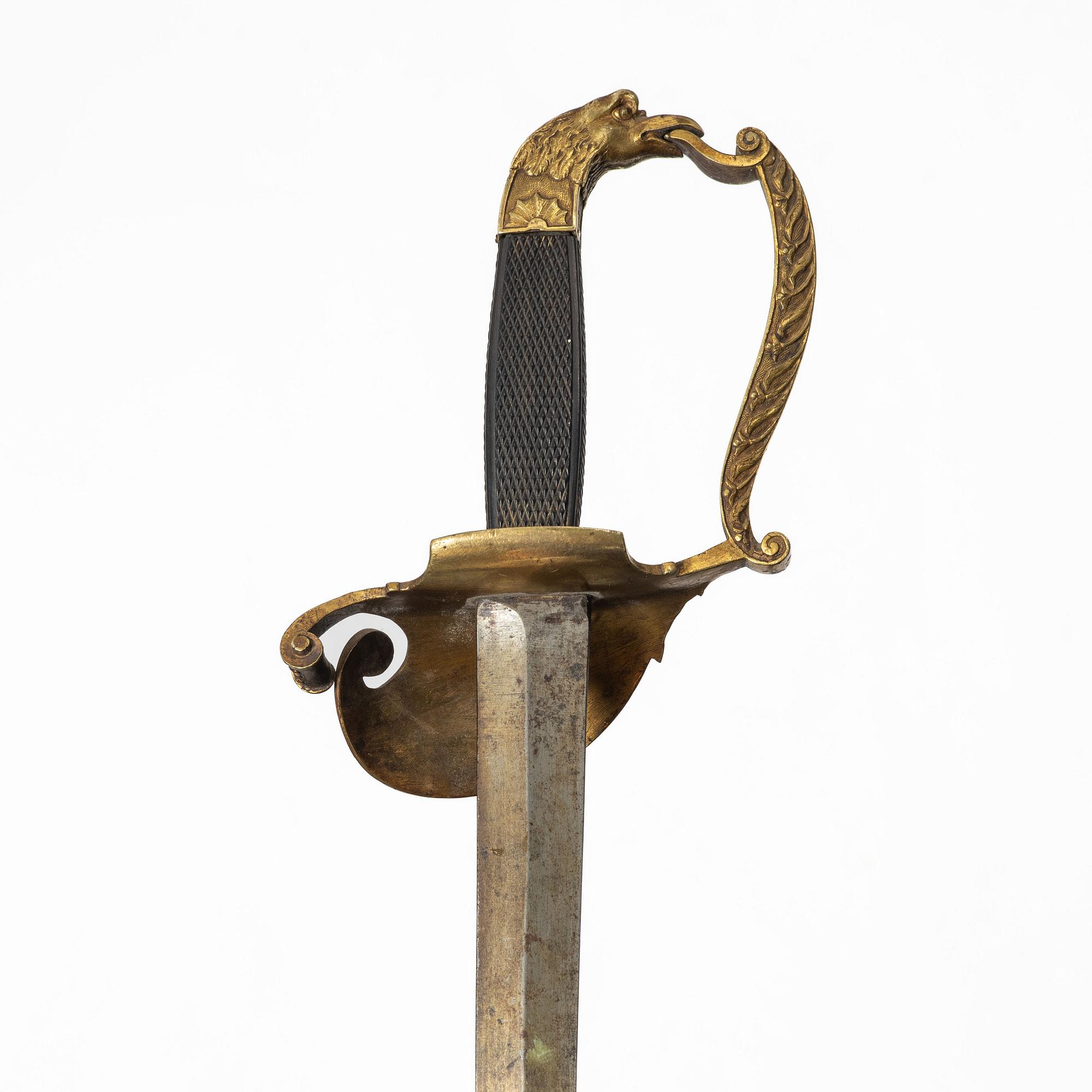 Värja, svensk 1800-talets första hälft.