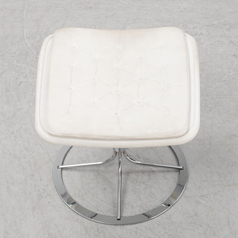 A 'Jetson' foot stool by Bruno Mathsson.