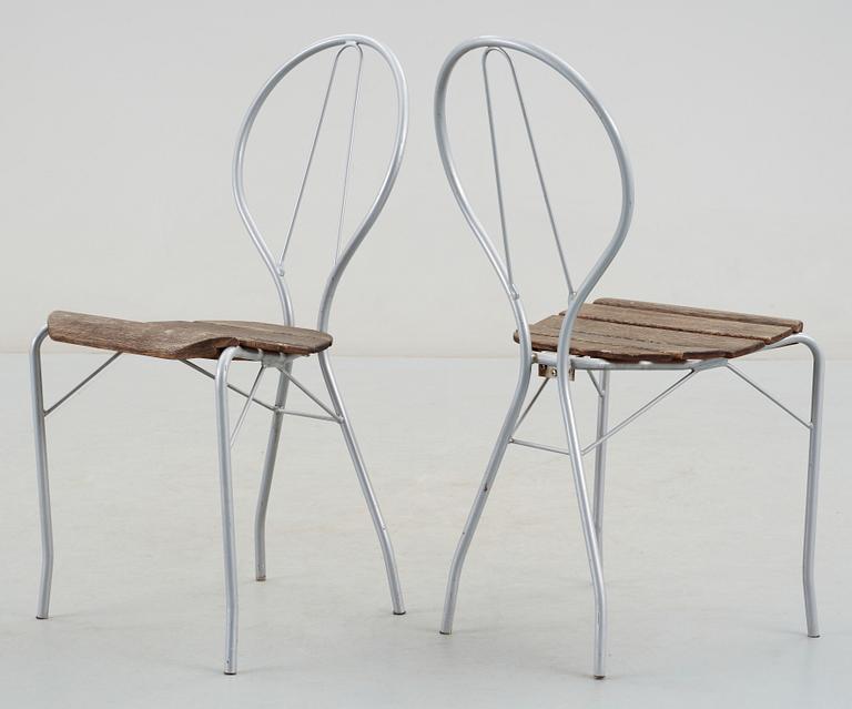 TRÄDGÅRDSSTOLAR, "Pia" Tore Ahlsén, Gärsnäs, 1900/2000-tal, formgivna 1942.