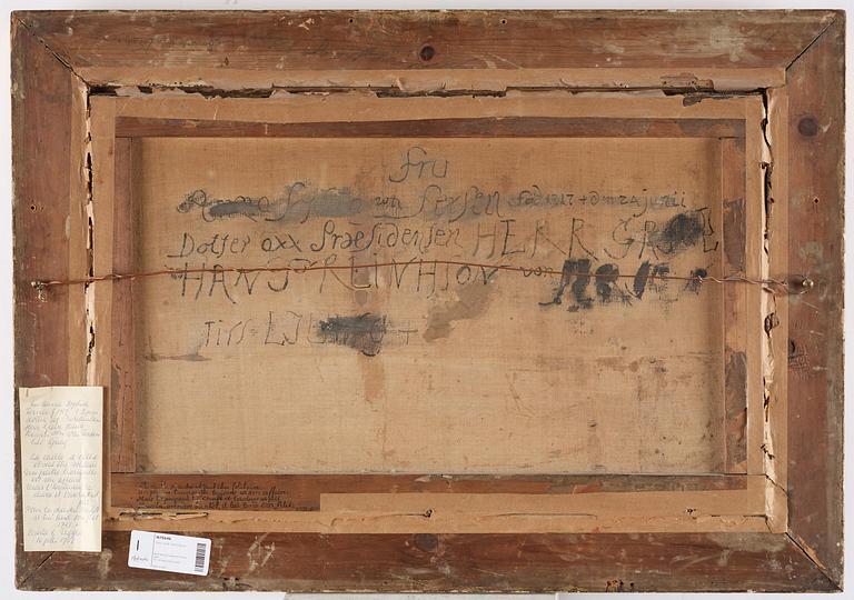 A Swedish decoupage, dated 1751.