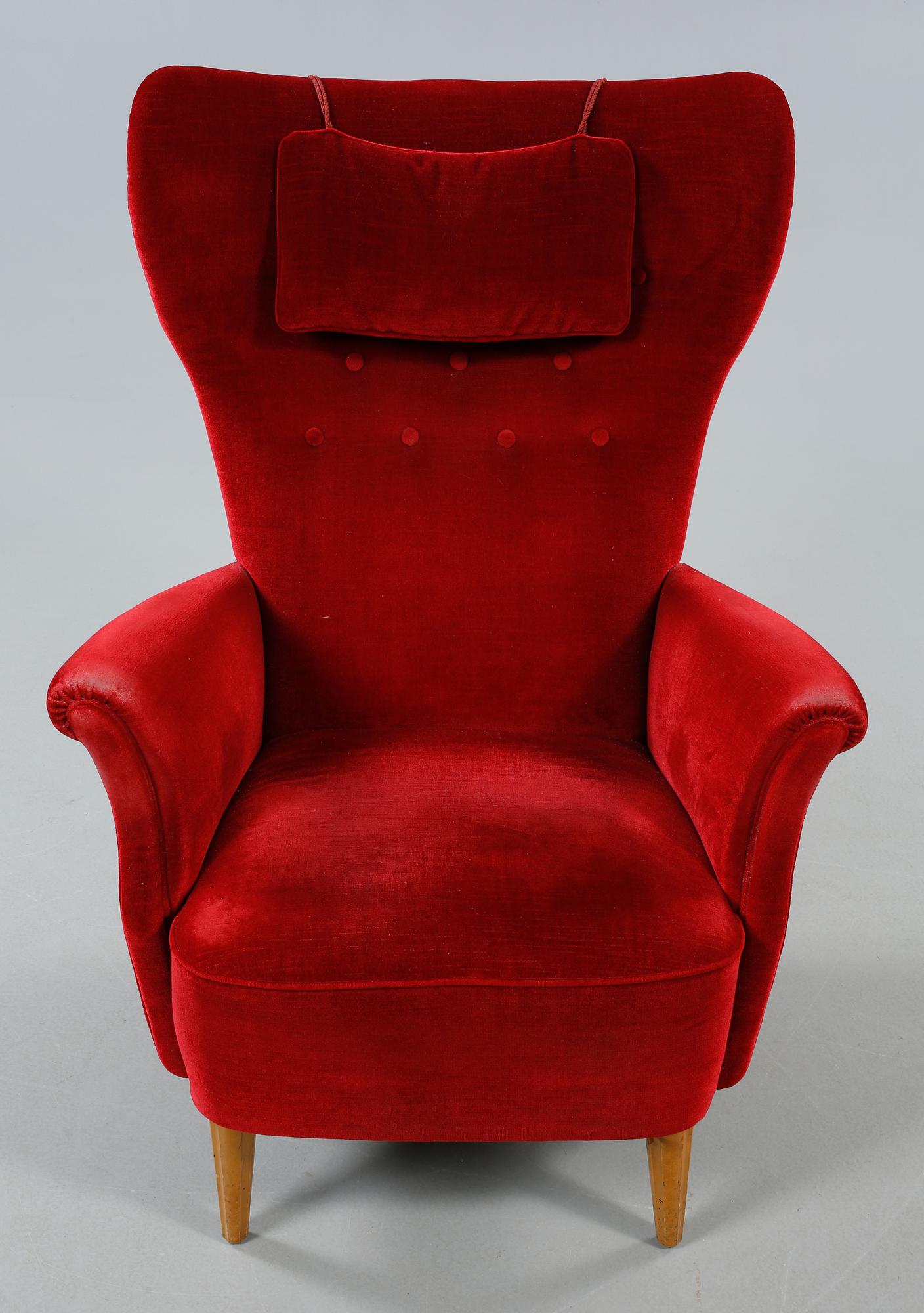 ÖRONLAPPSFÅTÖLJ, 1930/40-tal.