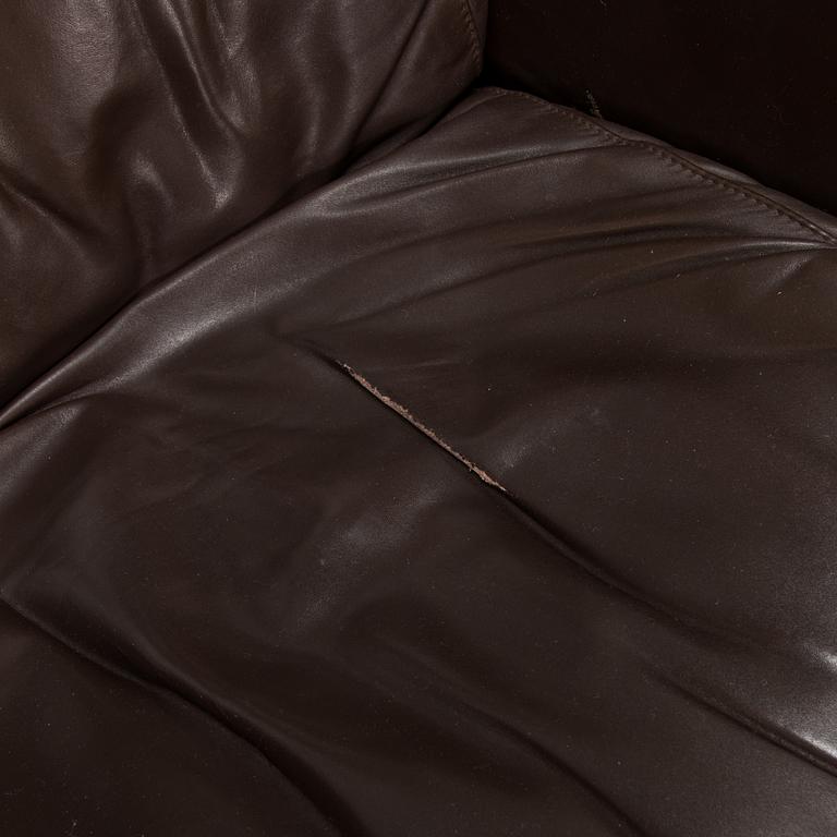 Yrjö Kukkapuro, a late 1960s '418N' armchair and '812J' ottoman for Haimi.