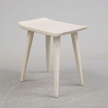 A second half of the 20th century 'Visingsö' stool by Carl Malmsten.