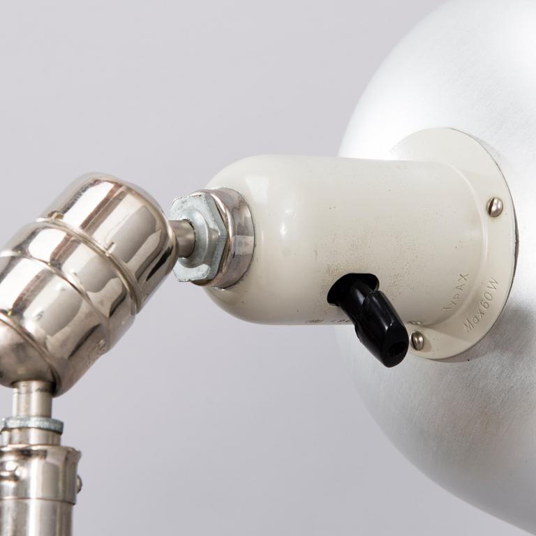 JOHAN PETTER JOHANSSON, A mid-20th century Swedish industrial light 'Triplex-pendel'.