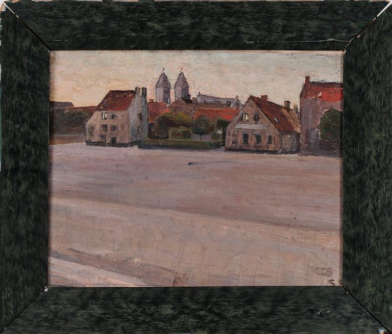 Sigrid Schauman, SIGRID SCHAUMAN, TOWN VIEW.