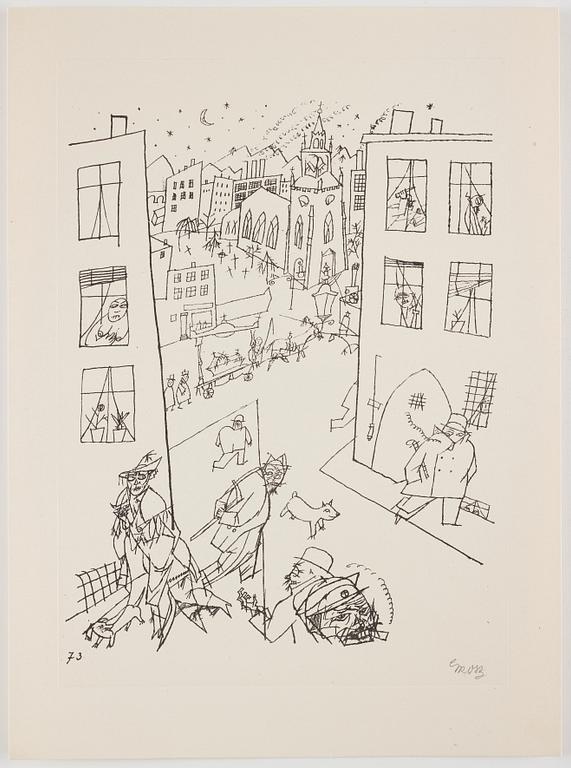 George Grosz, "Ecce Homo".