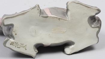 FIGURINER, 2 st, porslin, Rörstrand, tidigt 1900-tal.