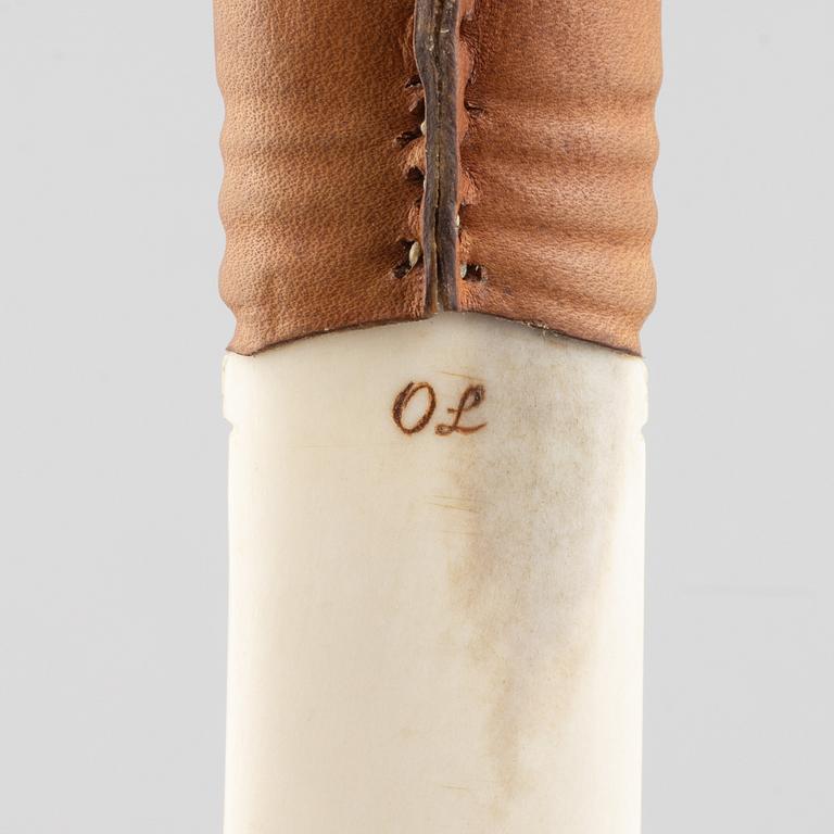 Olle Lundmark, a signed knife.