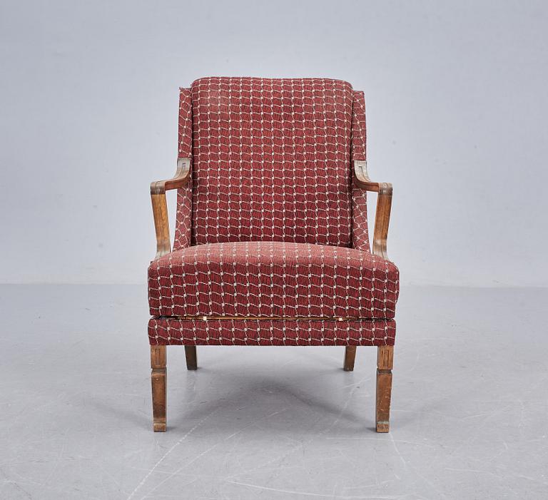 FÅTÖLJ, 1930/40-tal.