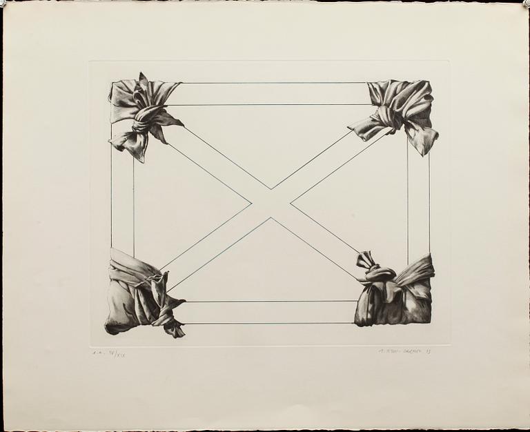 GERARD TITUS-CARMEL, 7 st, färglitografier, sign, dat och numr.