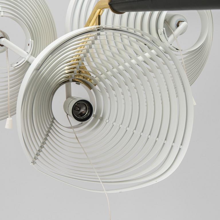 Alvar Aalto, a late 20th century 'A809' floorlamp for Valaisinpaja.