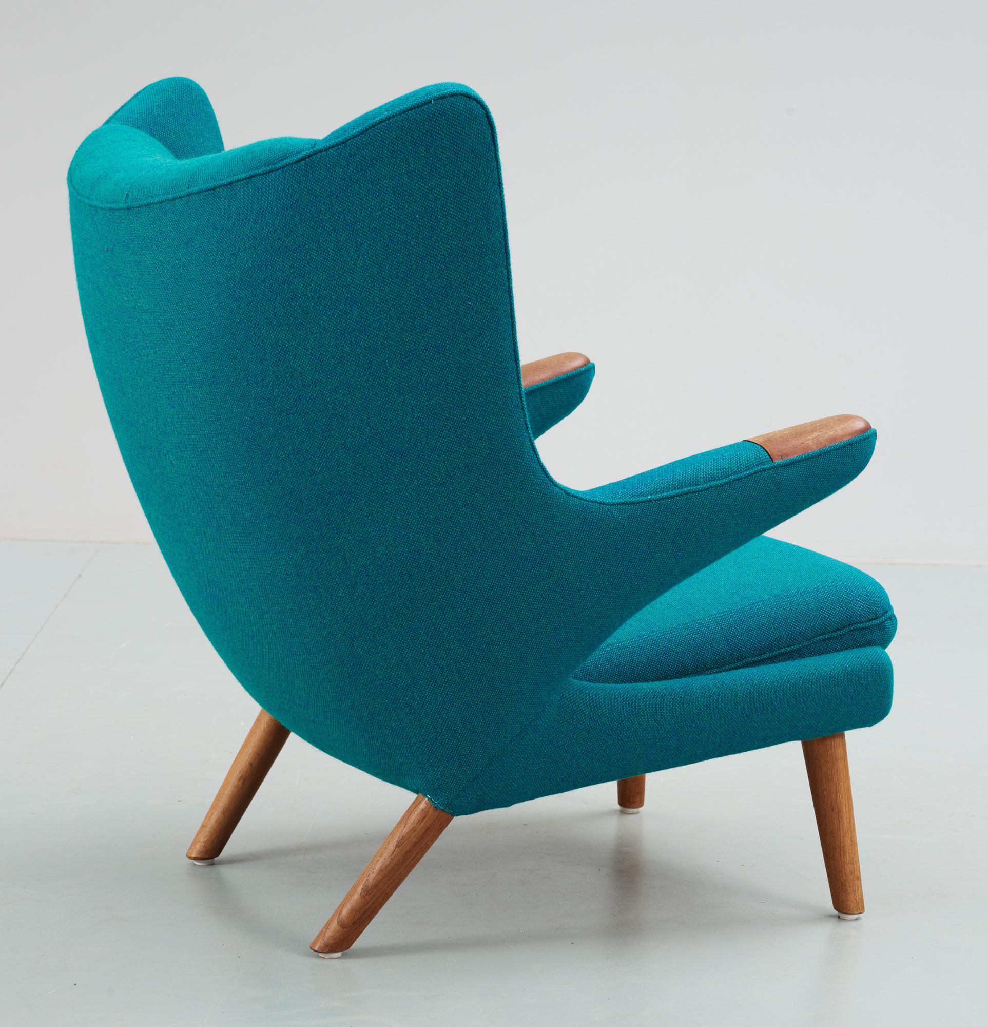 HANS J WEGNER, fåtölj, "Bamse", AP-stolen, Danmark.