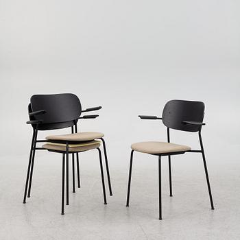 Norm Architects & Els Van Hoorebeeck, a set of three 'Co' chairs, "Co", Audo Copenhagen.