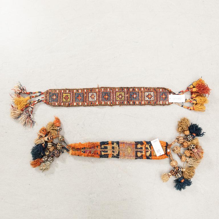 Decorative band for horse Kurdistan old/semi-antique approx. 115x12 cm 133x13 cm.