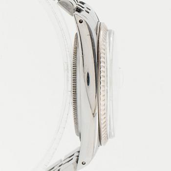 ROLEX, Datejust, "White Buckley Dial".