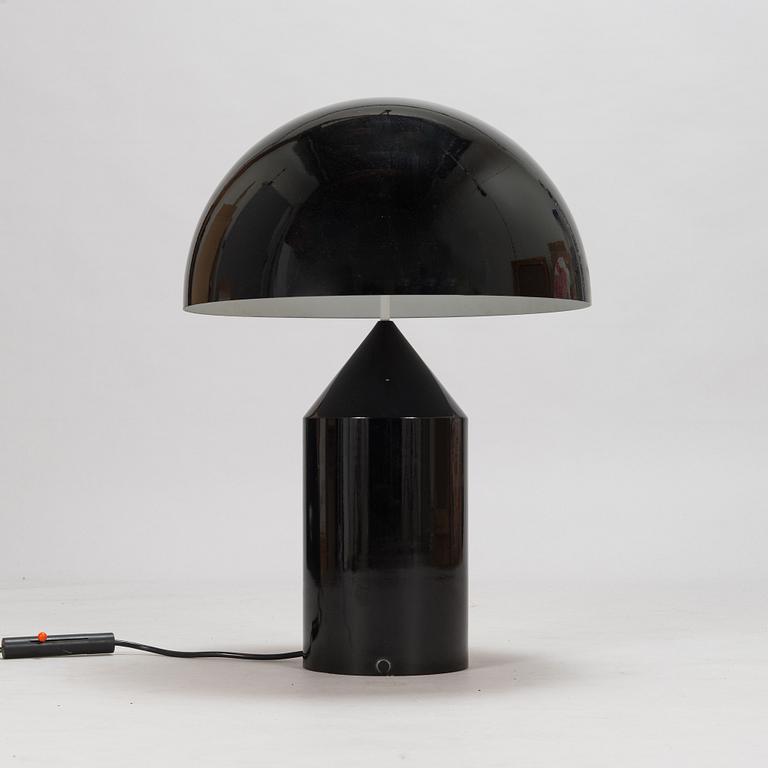 Vico Magistretti, an 'Atollo' table lamp for Oluce. Designed 1977.