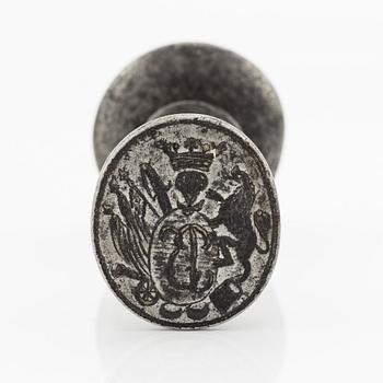 Seal, for an unidentified noble family, 16th/17th century.