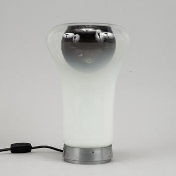 Angelo Mangiarotti, a glass table lamp, "Sappho", for Artemide.