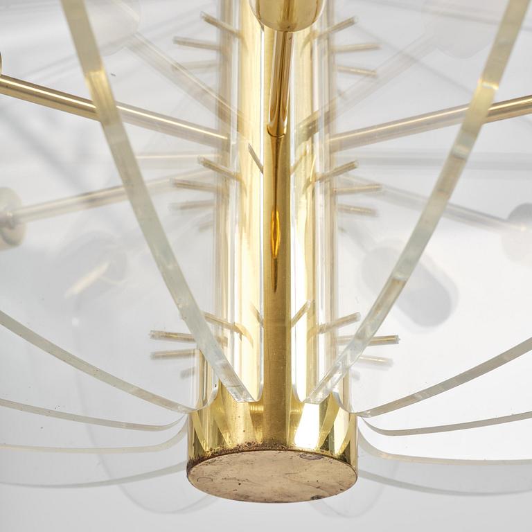 Hans-Agne Jakobsson, a rare ceiling lamp model "C 2438", Hans-Agne Jakobsson AB, Markaryd, 1970s.