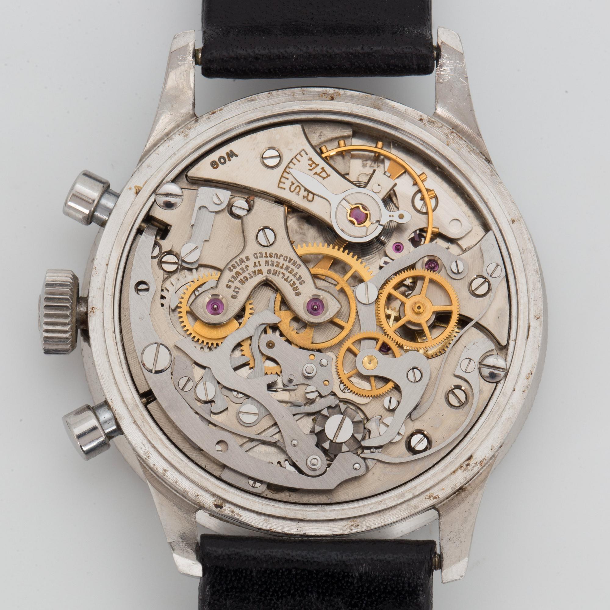 BREITLING, Chronomat, "Telemetre", wristwatch, 37.5 mm.