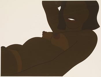 217. Tom Wesselmann, "Great American Brown Nude: Cut-out".