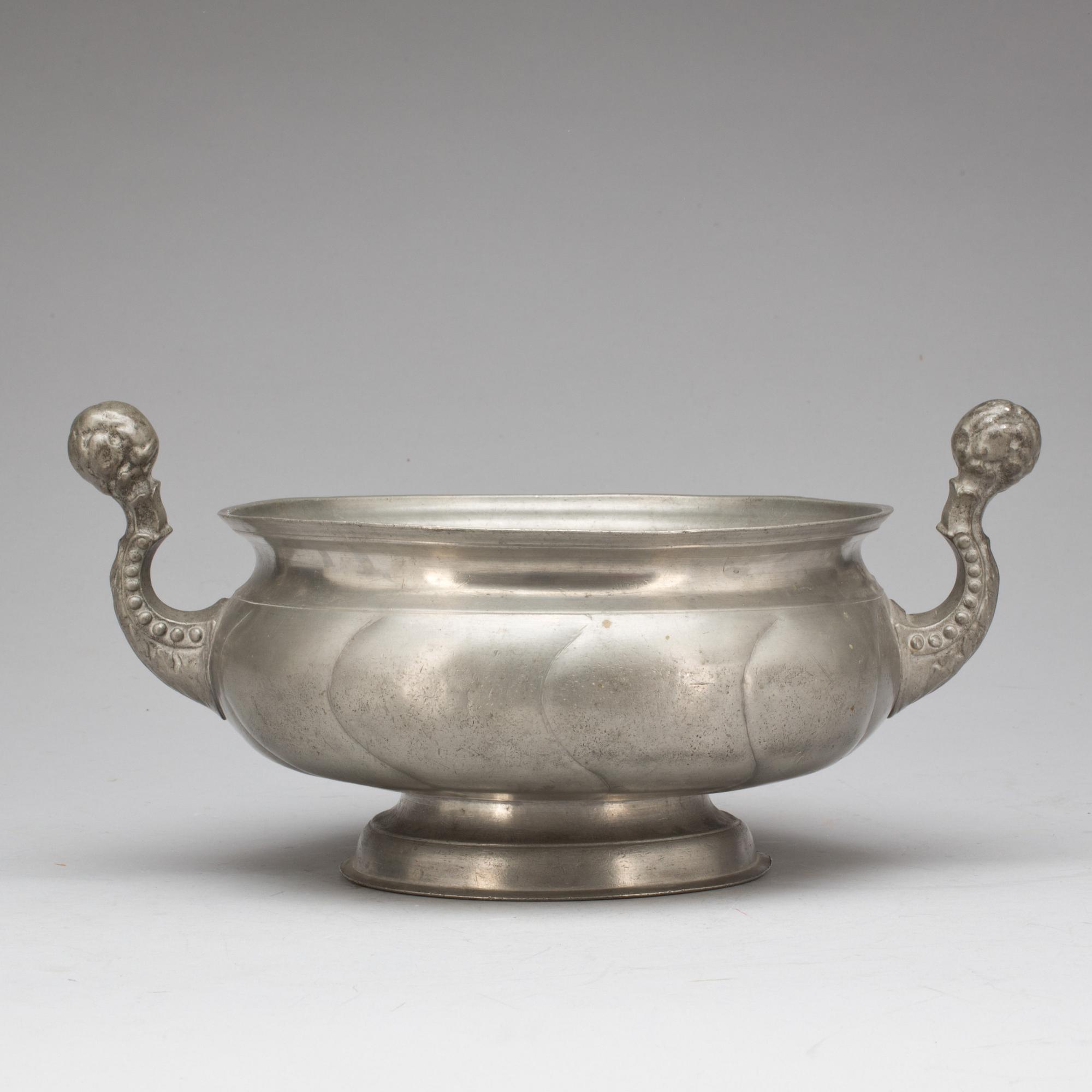 KALLSKÅLSSKÅL, tenn. Hans Wicksten (1782-1810/14), Västerås.