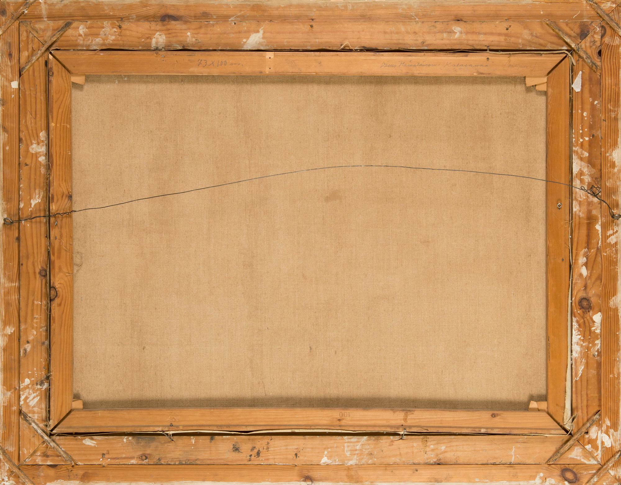 Väinö Hämäläinen, oil on canvas, signed and dated 1929.