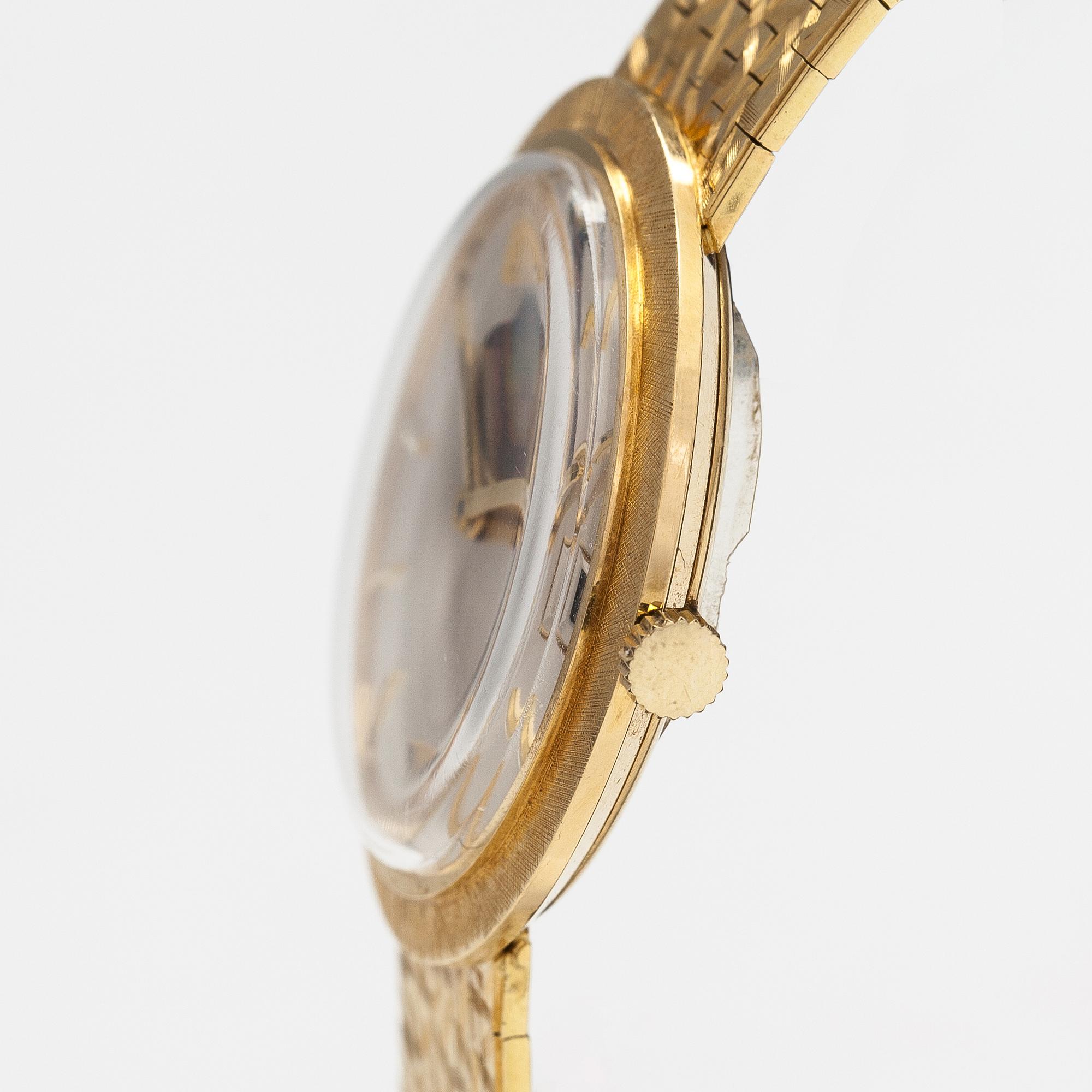 Buren, wristwatch, 34 mm.