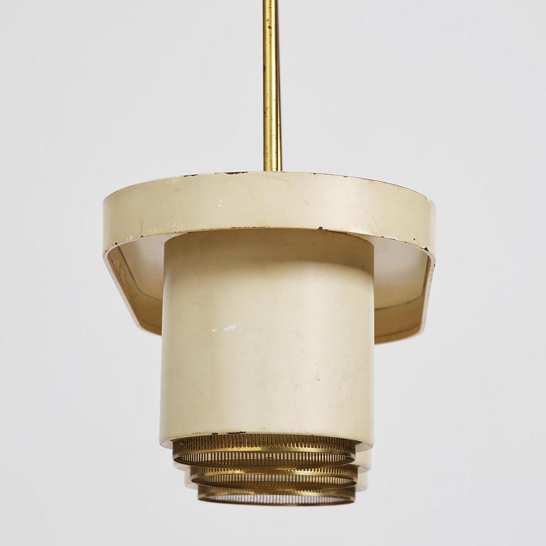 Alvar Aalto, a ceiling lamp model A 203,  Valaisinpaja Finland, 1970s.