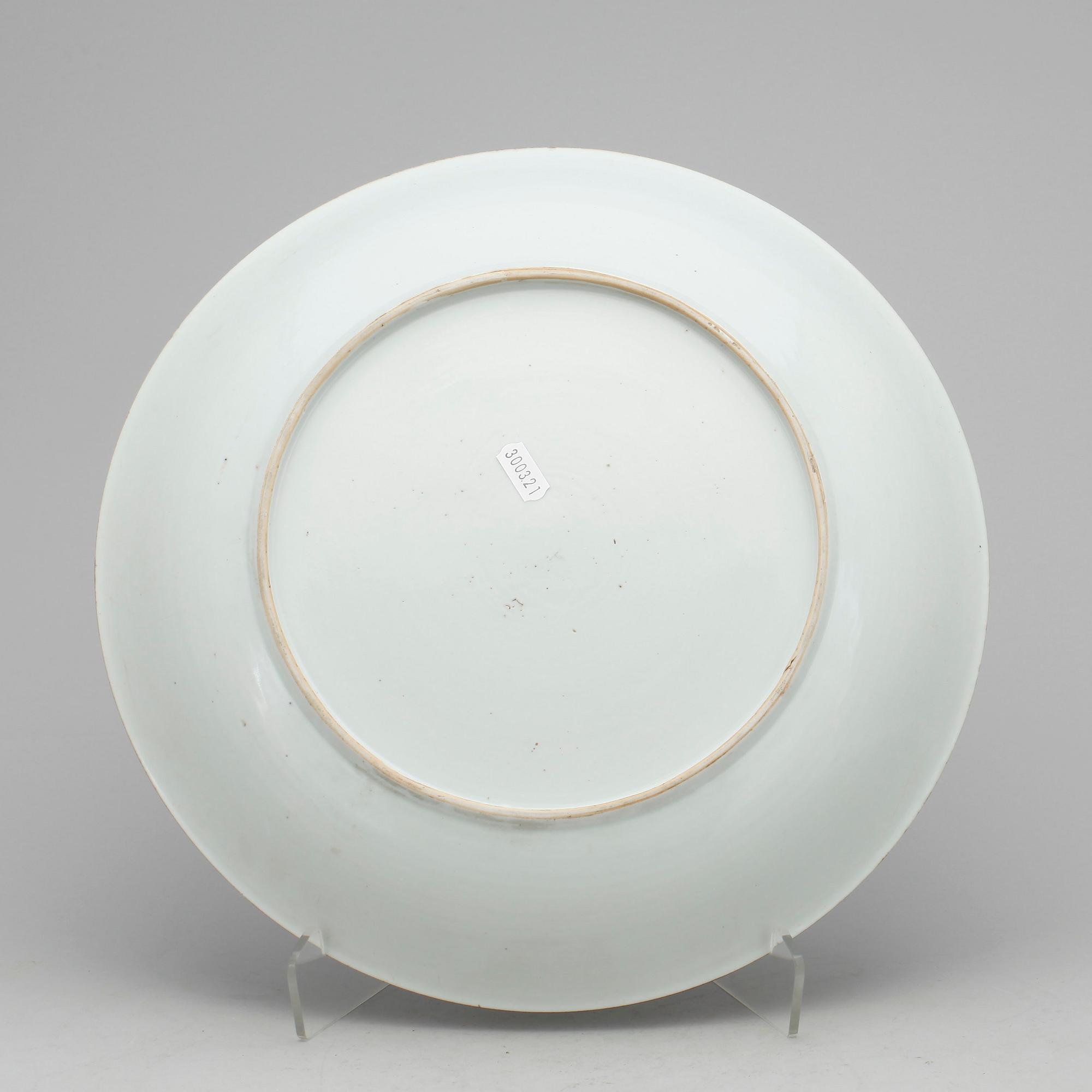 FAT porslin, Kina, Qing dynastin, 1700-tal.