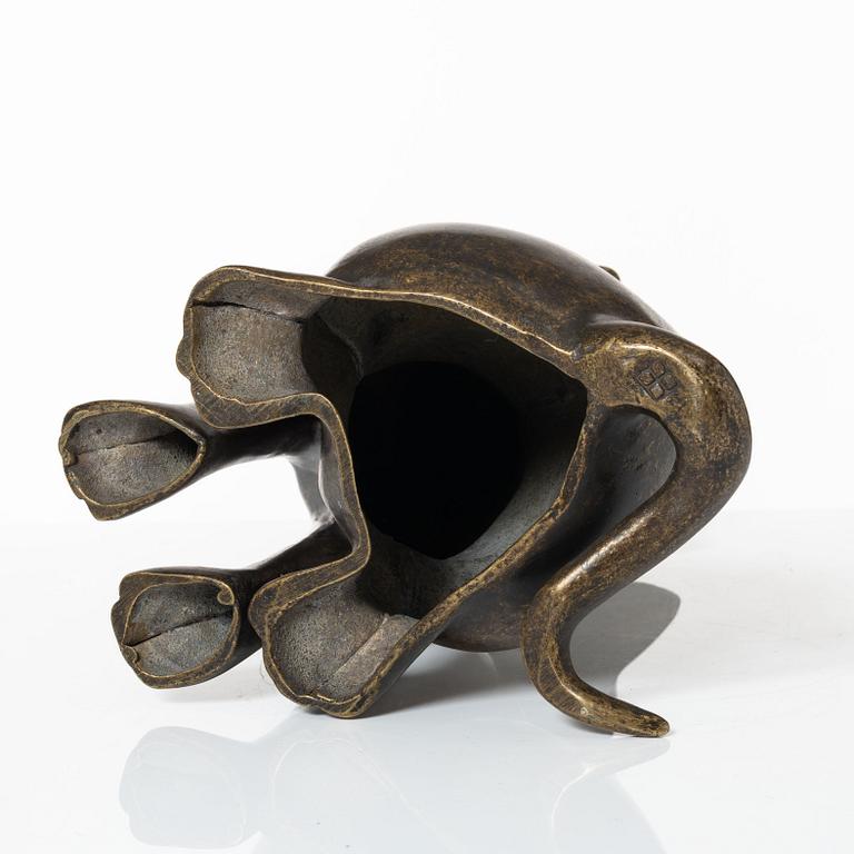 Dekorativ skulptur, brons, Fyrklövern.