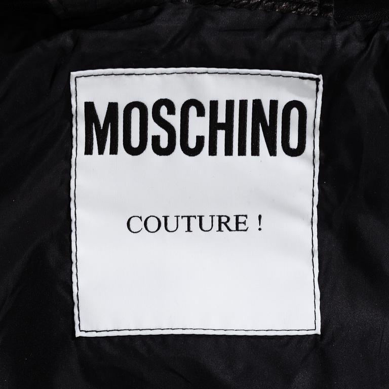 MOSCHINO, skinnjacka, italiensk storlek 48.