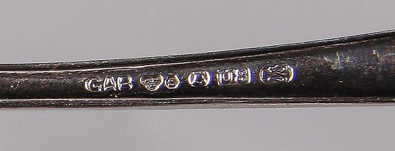 PARTI SILVER, 20 delar, bla Sverige och Norge. 1900-tal.