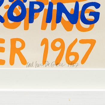 Carl Johan De Geer, "Marie Louise and Carl Johan De Geer - Konsthallen Lidköping 12 to 19 November 1967".