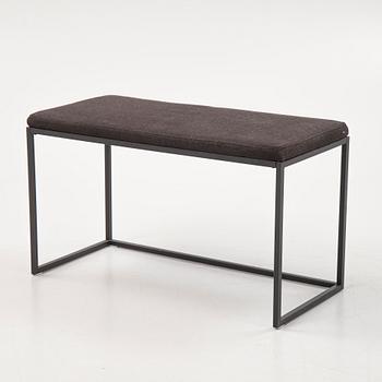 A steel bench from BoConcept.