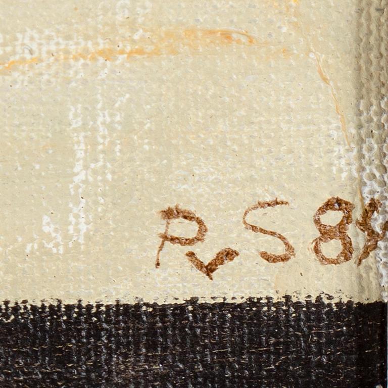 Philip von Schantz, olja på duk, signerad och daterad -84.