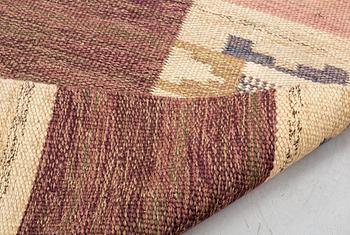 Märta Måås-Fjetterström, a carpet, "Rutmattan", flat weave, ca 290,5-294,5 x 200-203 cm, signed MMF.