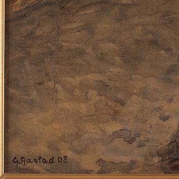 Gustaf Fjaestad, Landscape.