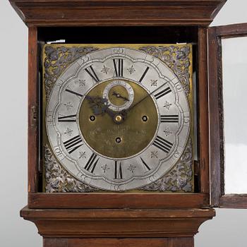 A LONGCASE CLOCK, 19th century.