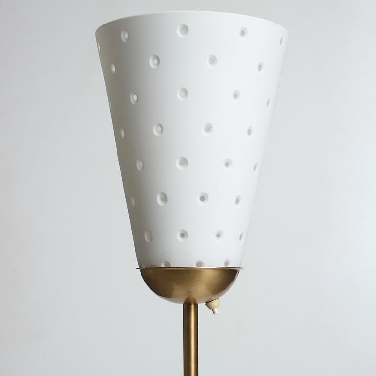 Hans Bergström, HANS BERGSTRÖM, a floor lamp "model 526" by Ateljé Lyktan, Åhus 1940's.