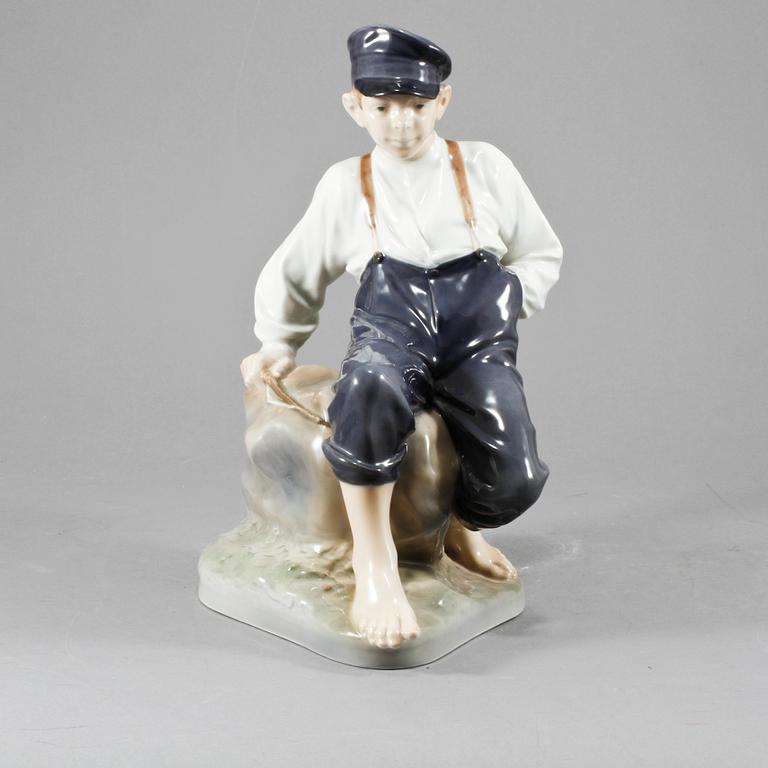 FIGURIN, porslin, Royal Copenhagen, Danmark, 1900-tal.